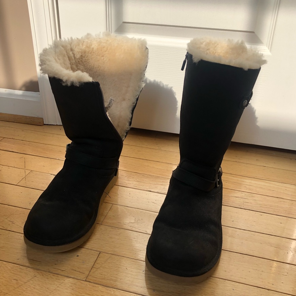 Black Sutter Ugg Boots